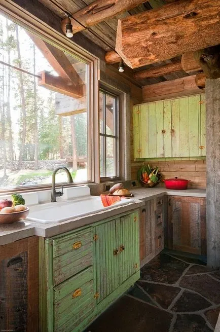 Stilul rustic în proiectarea casei
