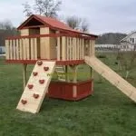 Casa pentru copii cu desene propriile sale mâini, de construcție, fotografie, piesele necesare, portalul de construcție (mâini) Casa pentru copii cu desene propriile sale mâini, de construcție, fotografie, piesele necesare, portalul de construcție
