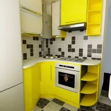 Design de bucătării în Hrușciov fotografii, idei, opțiuni de dezvoltare