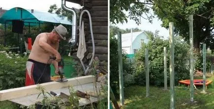 Casa de copii cu propriile sale mâini pentru a da de lemn, instrucțiuni pas cu pas, fotografii (55 bucăți), desene (cabane) Casa de copii cu propriile sale mâini pentru a da de lemn, instrucțiuni pas cu pas, fotografii (55 bucăți), desene,