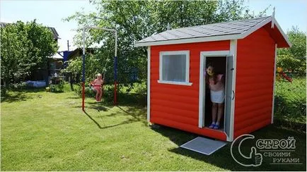 Casa de copii cu propriile sale mâini - cum să facă casa copiilor (foto)