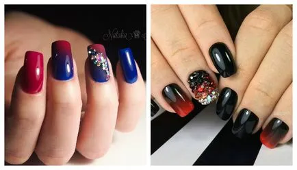 Design de unghii cu manichiura strasuri fotografie cu noutăți