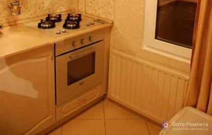 Design-o bucătărie mică în bucătărie Hrușciov, repara școală repara propriile lor mâini