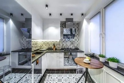Design de bucătării în Hrușciov fotografii, idei, opțiuni de dezvoltare
