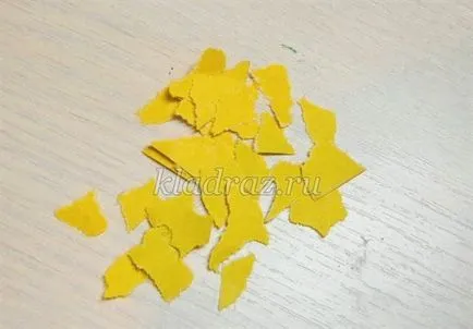 Copiii de appliqué hârtie colorată cu mâinile microni dvs. de selecție
