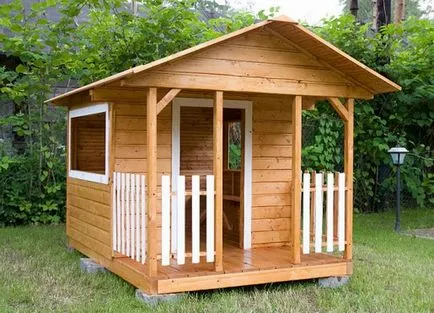 Casa de copii pentru a da - opțiuni și construirea propriile lor mâini