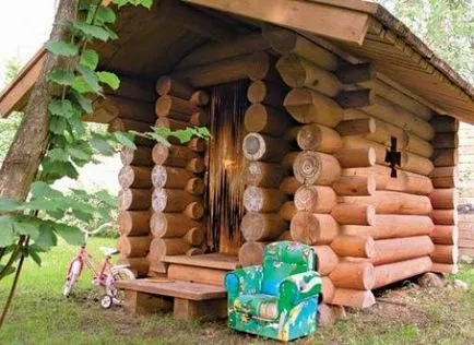 Casa de copii pentru a da - opțiuni și construirea propriile lor mâini