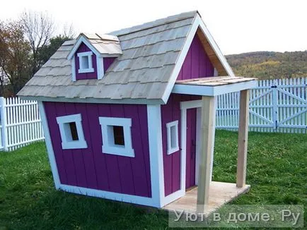 Joaca casa cu propriile lor mâini - 50 de exemple de fotografie