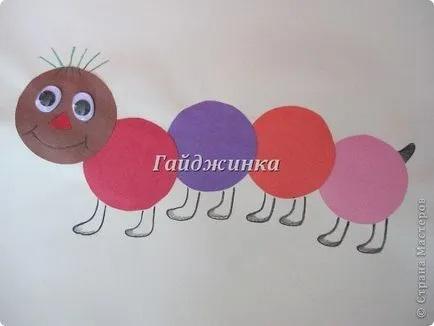 Copiii de appliqué hârtie colorată cu mâinile microni dvs. de selecție