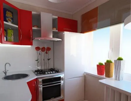 Design de bucătării în Hrușciov fotografii, idei, opțiuni de dezvoltare