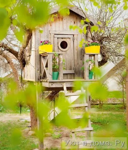 Joaca casa cu propriile lor mâini - 50 de exemple de fotografie