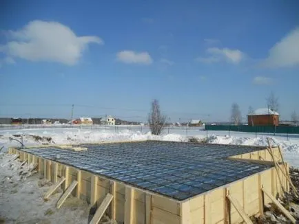 mixturi de beton la temperaturi sub zero, in special turnare