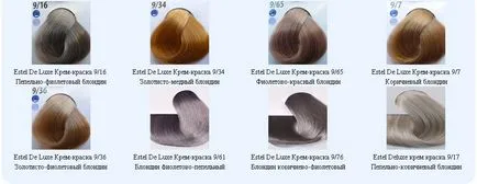 Estelle paleta de culori de păr (păr) Estelle paleta de culori de păr