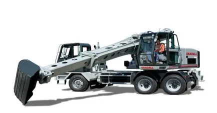 Excavator Caracteristici dispozitiv video face și modele de MAC 114, MAC (diverse echipamente) Excavator Caracteristici dispozitiv video face și modele de MAC 114, MAC