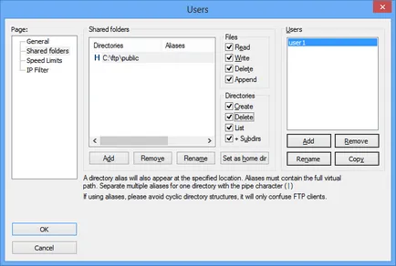 server FTP Filezilla pentru rețeaua de domiciliu sau de birou