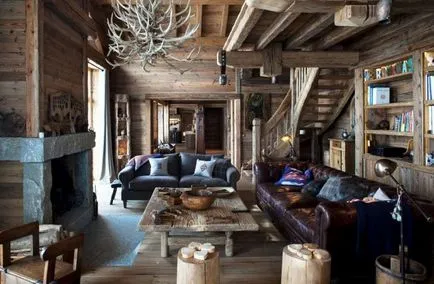 Foto Cum de a dota casa din mediul rural, cu propriile sale mâini