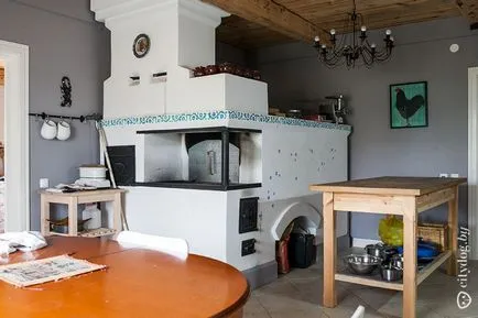 Foto Cum de a dota casa din mediul rural, cu propriile sale mâini