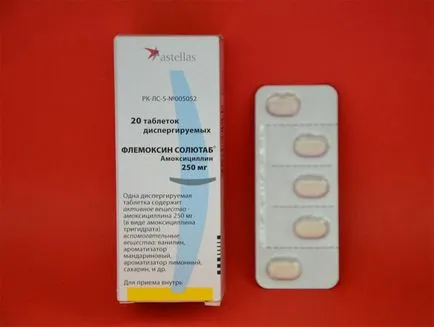 Ghid Flemoksin soljutab, comentarii, analogi, utilizarea de