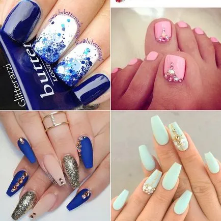 cuie Glamorous cu cristale - nu se transforme într-o broască râioasă