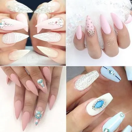 cuie Glamorous cu cristale - nu se transforme într-o broască râioasă