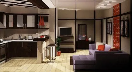 Design competent din bucătărie în Hrușciov, lux și confort (bucătărie) Design competent din bucătărie în Hrușciov, lux și confort
