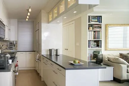 Design competent din bucătărie în Hrușciov, lux și confort (proiectare) Design competent din bucătărie în Hrușciov, lux și confort