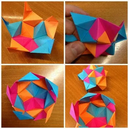 hârtie icosaedru (origami)