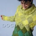 Intarsii - mașini de tricotat multicolore