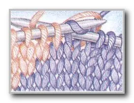 Tehnica de tricotat intarsia și de intrare schimbare de culoare