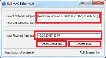 Cum se schimba adresa MAC a plăcii de rețea (de rețea) Cum se schimba adresa MAC a plăcii de rețea