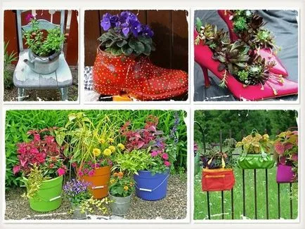 Ca improvizat posibil pentru a decora zona suburbană (foto)