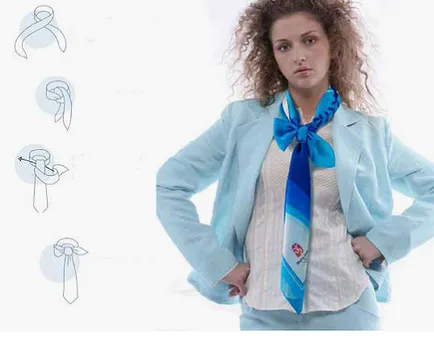 Cum frumos pentru a lega o esarfa, portal pentru femei