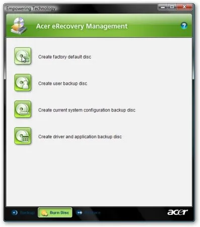 Cum de a face sistemul de recuperare de laptop (sistem) Ca pe laptop face un sistem de restaurare