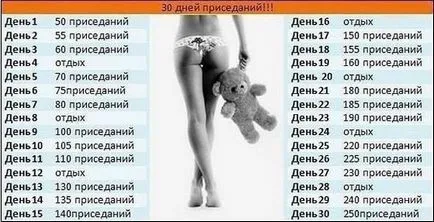 Cum de a construi fese genuflexiuni, exerciții, video (fese) Cum de a construi fese genuflexiuni, exerciții, video