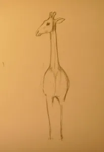 Cum de a desena o girafă, un simplu pas cu pas de desen, copilul meu (girafa) Cum de a desena o girafă, un simplu pas cu pas de desen, copilul meu