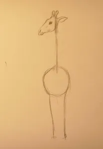 Cum de a desena o girafă, un simplu pas cu pas de desen, copilul meu (remiză) Cum de a desena o girafă, un simplu pas cu pas de desen, copilul meu
