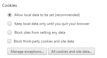 Cum pentru a șterge cookie-urile în Google Chrome (Google) Cum pentru a șterge cookie-urile în Google Chrome