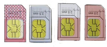 Ca cartela SIM se taie sub SIM micro și nano SIM (nano) Cum să taie cartela SIM la micro și nano sim sim