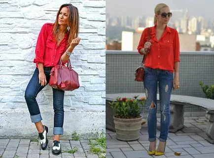 Cum să poarte un tricou cu blugi fete da sfaturi de moda