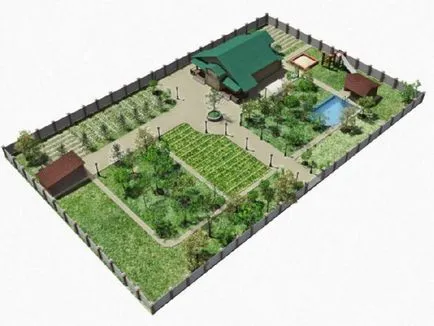 Cum de a face proiectarea unui site grădină cu propriile sale mâini (draw) Cum de a face proiectarea unui site grădină cu propriile sale mâini