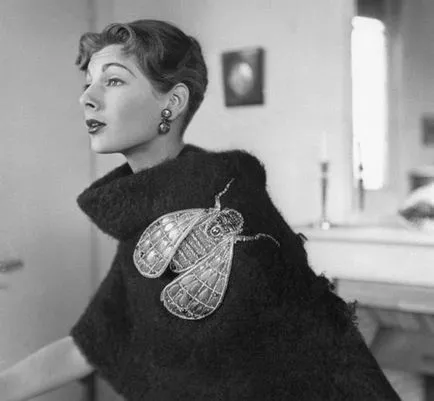 Cum de a purta o broșă pentru mai mult de 15 mod elegant și la modă - blog despre Vintage (elegant) Cum de a purta o broșă pentru mai mult de 15 mod elegant și la modă - blog despre Vintage