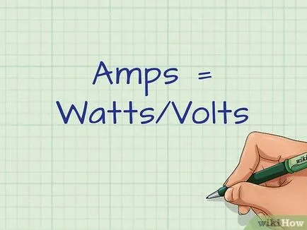 Cum de a conta în wați amperi