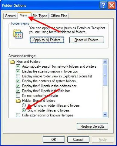 Cum de a deschide un dosar AppData Cum de a deschide un dosar AppData