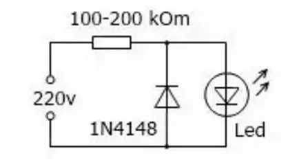 Cum să se conecteze la LED-uri 220 folosind circuite simple (de circuite) Cum să se conecteze la LED-uri 220 folosind un circuit simplu