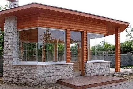 Cum de a construi un foișor în țară cu propriile lor mâini (chioșc) Cum de a construi un foișor în țară cu propriile mâini