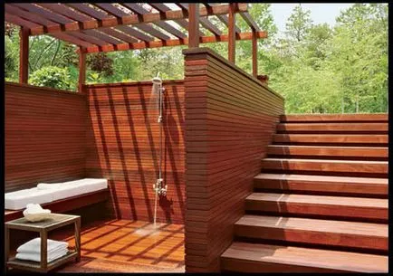 Cum de a construi un duș de la cabana câteva opțiuni