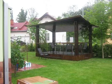 Cum de a construi un foișor în țară cu propriile lor mâini (mâini) Cum de a construi un foișor în țară cu propriile mâini