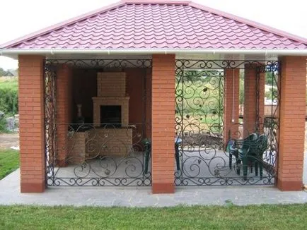 Cum de a construi un foișor în țară cu propriile lor mâini (Dacha) Cum de a construi un foișor în țară cu propriile mâini
