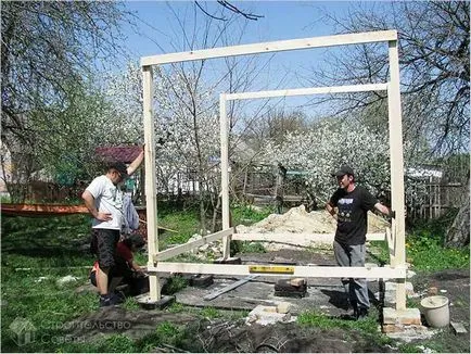 Cum de a construi o pergola cu propriile lor mâini - un foișor pentru fotografii de grădină, desene, diagrame (chioșc) Cum de a construi o pergola cu propriile lor mâini - un foișor pentru gradina fotografii, desene, diagrame
