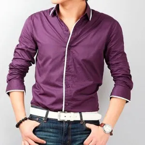 Cum de tricou accident vascular cerebral bărbați cu mânecă scurtă și lungă (dreapta) Cum de tricou accident vascular cerebral bărbați cu maneci scurte și lungi